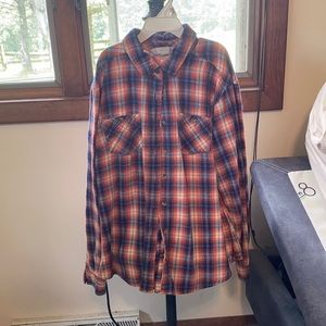 Guide Series long sleeve button down flannel